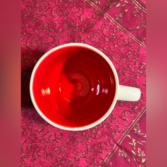 Rae Dunn holiday mug- NICE- cream and red - new - Picture 2 of 4